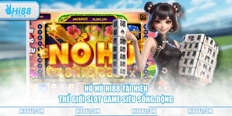 Nổ hũ HI88 tái hiện thế giới slot game siêu sống động